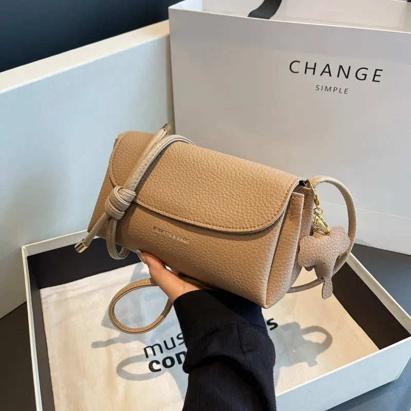 Soft Leather Small Shoulder Bag High Texture Niche Women All You Need