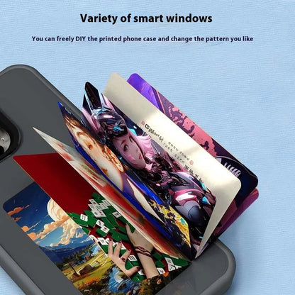 New DIY E-ink Screen NFC Color Projection Screen Four Colors Phone Case - All You Need