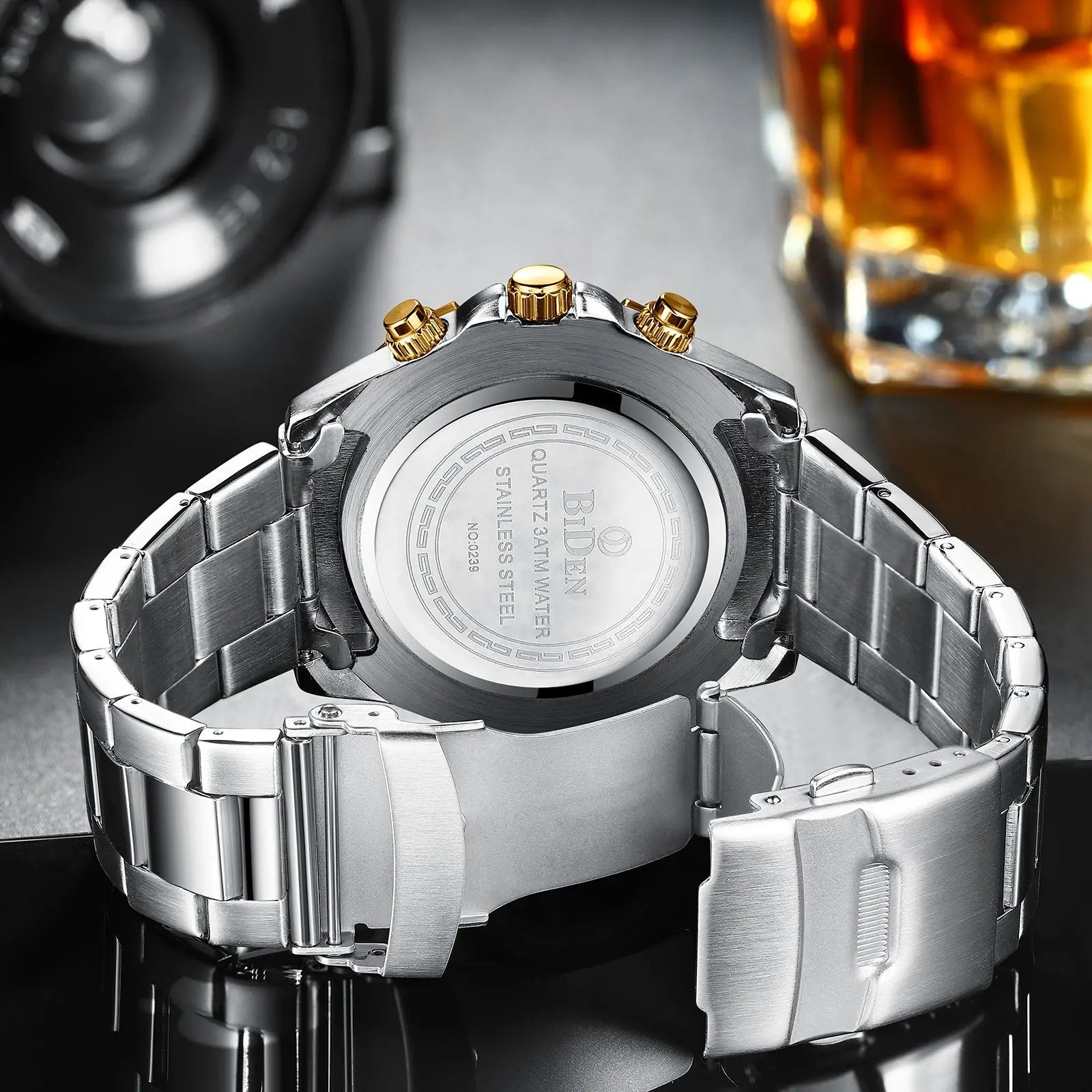 Multifunctional Men's Steel Belt Foreign Trade Fashion Trend Watch - All You Need