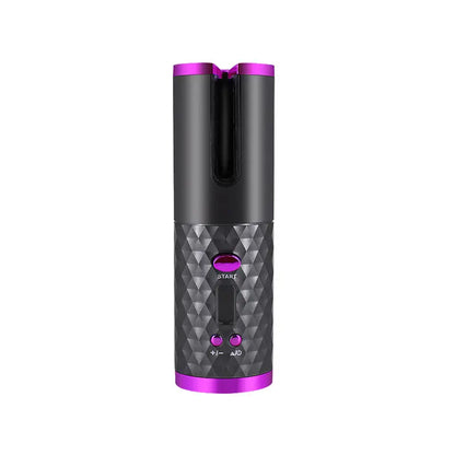 Rechargeable Automatic Hair Curler Women Portable Hair Curling Iron LCD Display Ceramic Curly Rotating Curling Wave Styer All You Need