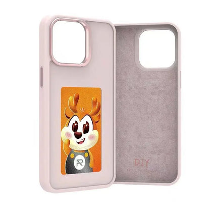 New DIY E-ink Screen NFC Color Projection Screen Four Colors Phone Case - All You Need