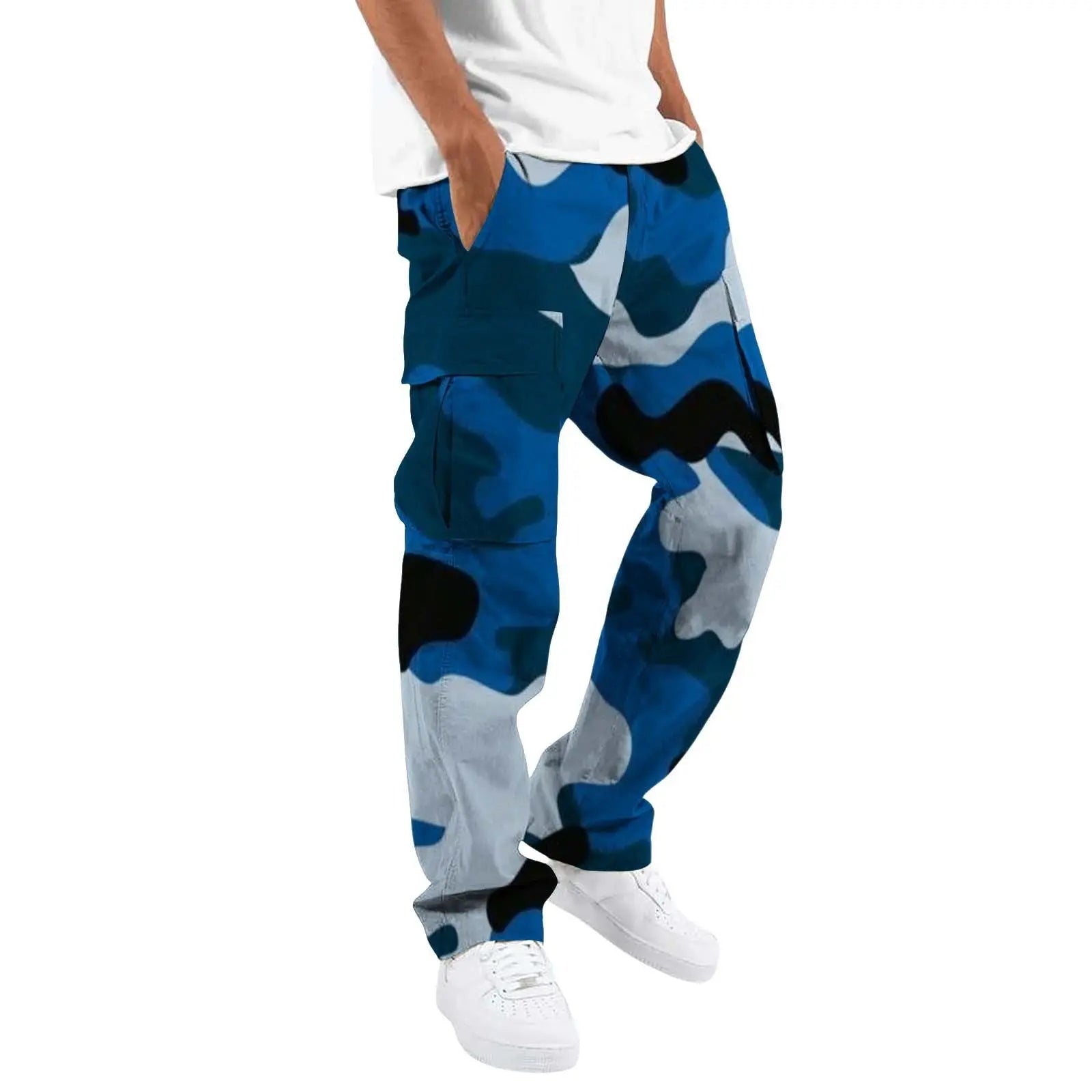 Men’s Outdoor Overalls – Camouflage Printed Straight-Leg Casual Pants - All You Need