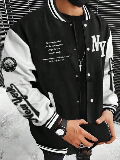 Giacca Uomo College Varsity – Stile Sportivo e Casual All You Need