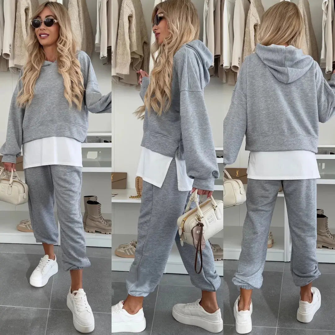 Fashion Women’s Tracksuit – Long Sleeve Hoodie Top with Jogger Pants - All You Need