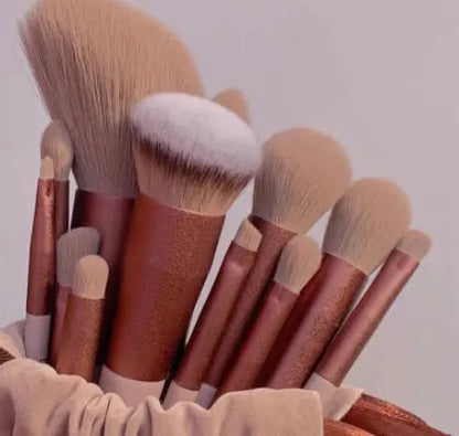 13Pcs Makeup Brush Set Make Up Concealer Brush Blush Powder Brush Eye Shadow Highlighter Foundation Brush Cosmetic Beauty Tools All You Need