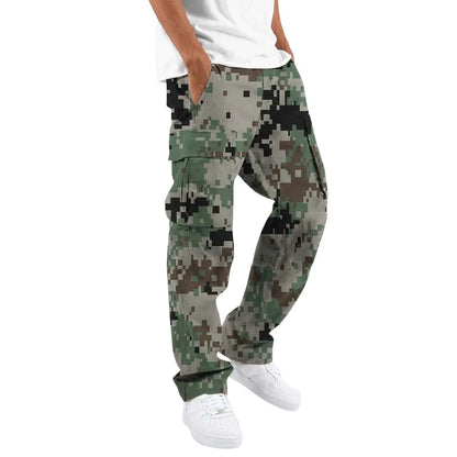 Men’s Outdoor Overalls – Camouflage Printed Straight-Leg Casual Pants - All You Need