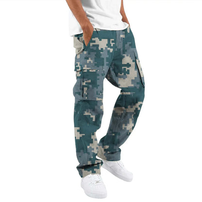Men’s Outdoor Overalls – Camouflage Printed Straight-Leg Casual Pants - All You Need