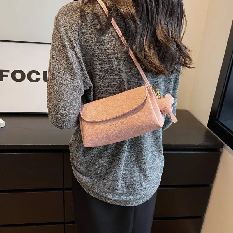 Soft Leather Small Shoulder Bag High Texture Niche Women All You Need