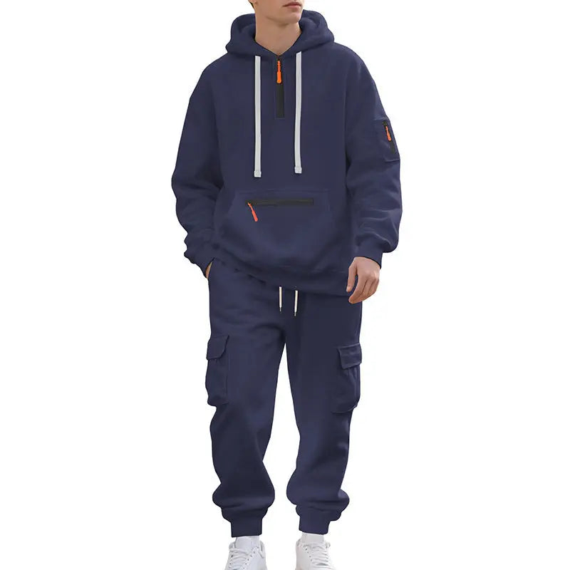 Set Uomo Sport & Leisure – Felpa con Cappuccio + Jogger Comodi All You Need