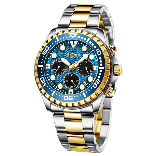 Multifunctional Men's Steel Belt Foreign Trade Fashion Trend Watch All You Need