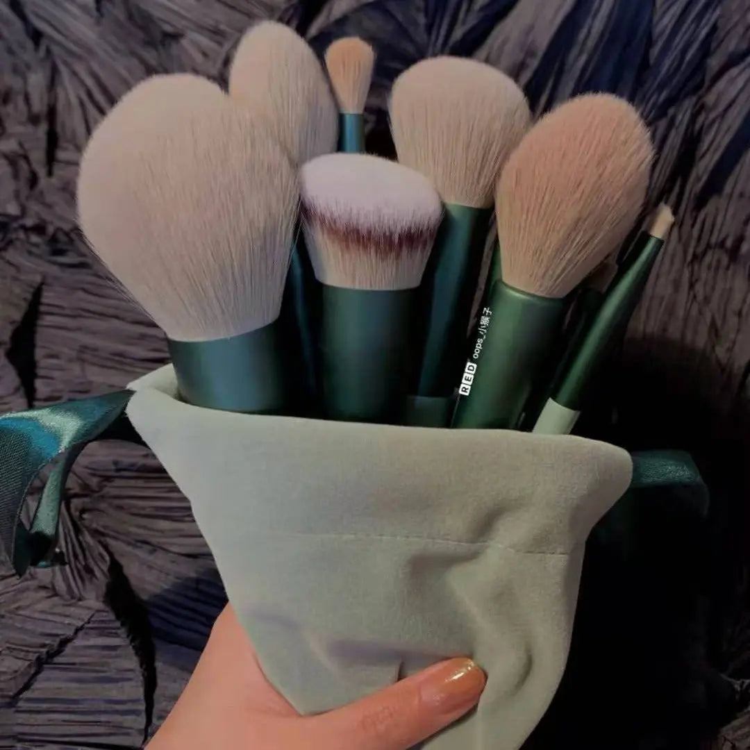 13Pcs Makeup Brush Set Make Up Concealer Brush Blush Powder Brush Eye Shadow Highlighter Foundation Brush Cosmetic Beauty Tools All You Need