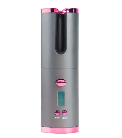 Rechargeable Automatic Hair Curler Women Portable Hair Curling Iron LCD Display Ceramic Curly Rotating Curling Wave Styer All You Need