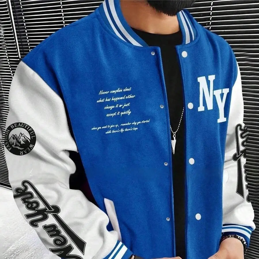 Giacca Uomo College Varsity – Stile Sportivo e Casual All You Need