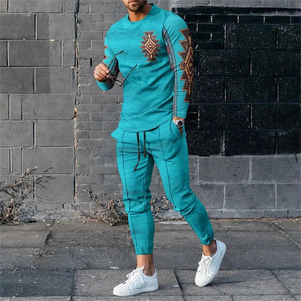 "Outfit casual uomo con maglia Union Jack e pantaloni neri" All You Need