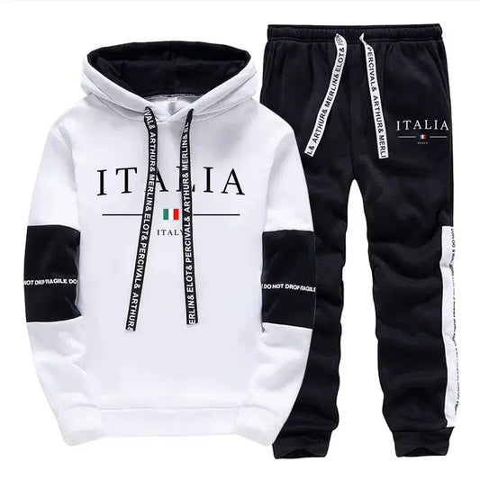 "Completo sportivo Italia: felpa e pantaloni coordinati" All You Need