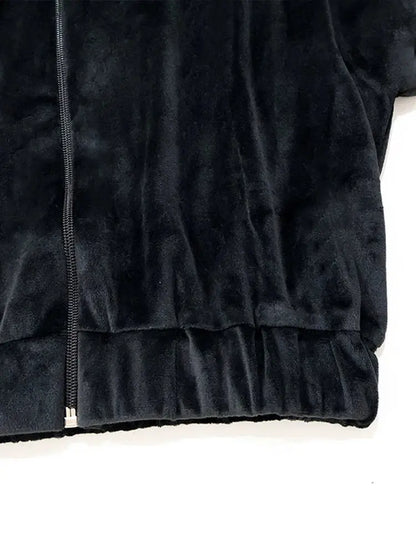 "Completo sportivo Donna celeste con zip e vita elasticizzata" All You Need