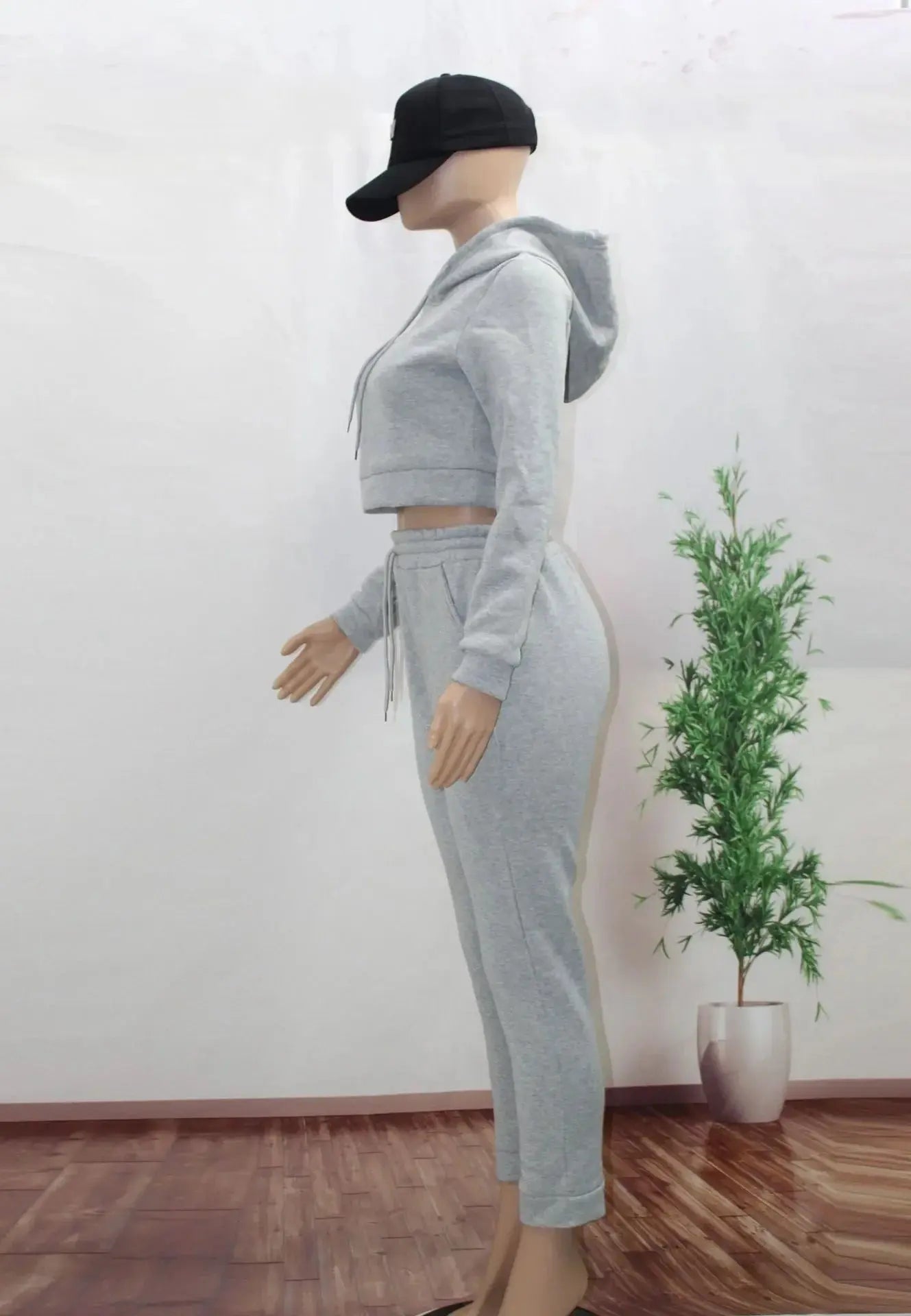 Felpa Donna Sportiva in Velluto con Lana & Pelliccia – Pullover Casual All You Need