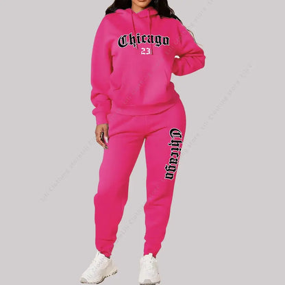 Completo Donna 2 Pezzi Streetwear in Pile con Cappuccio – Autunno/Inverno 2025 All You Need