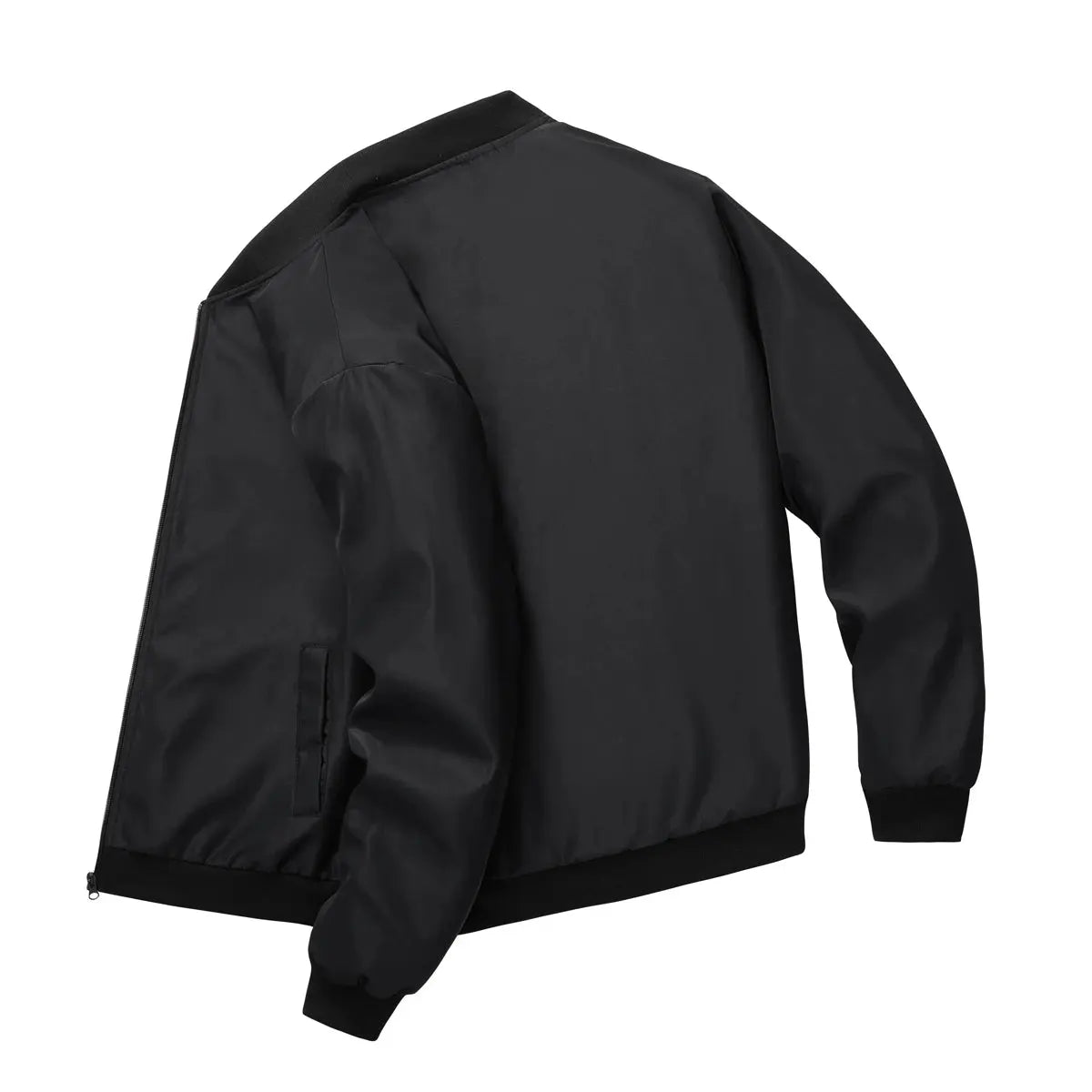 "Giacca nera leggera stile bomber minimal" All You Need