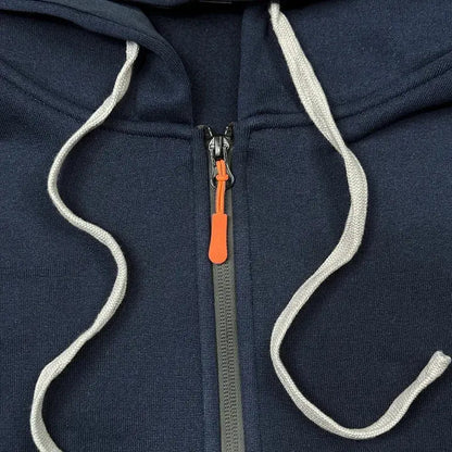 “Completo Sportivo Uomo 2025 – Felpa con Zip Multi-Tasche + Pantaloni Coordinati, Primavera/Autunno” All You Need