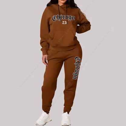 Completo Donna 2 Pezzi Streetwear in Pile con Cappuccio – Autunno/Inverno 2025 All You Need