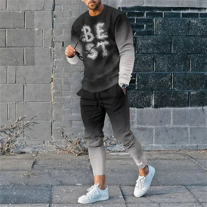 "Outfit casual uomo con maglia Union Jack e pantaloni neri" All You Need