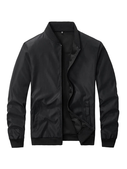 "Giacca nera leggera stile bomber minimal" All You Need