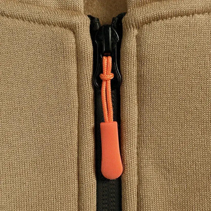 “Completo Sportivo Uomo 2025 – Felpa con Zip Multi-Tasche + Pantaloni Coordinati, Primavera/Autunno” All You Need