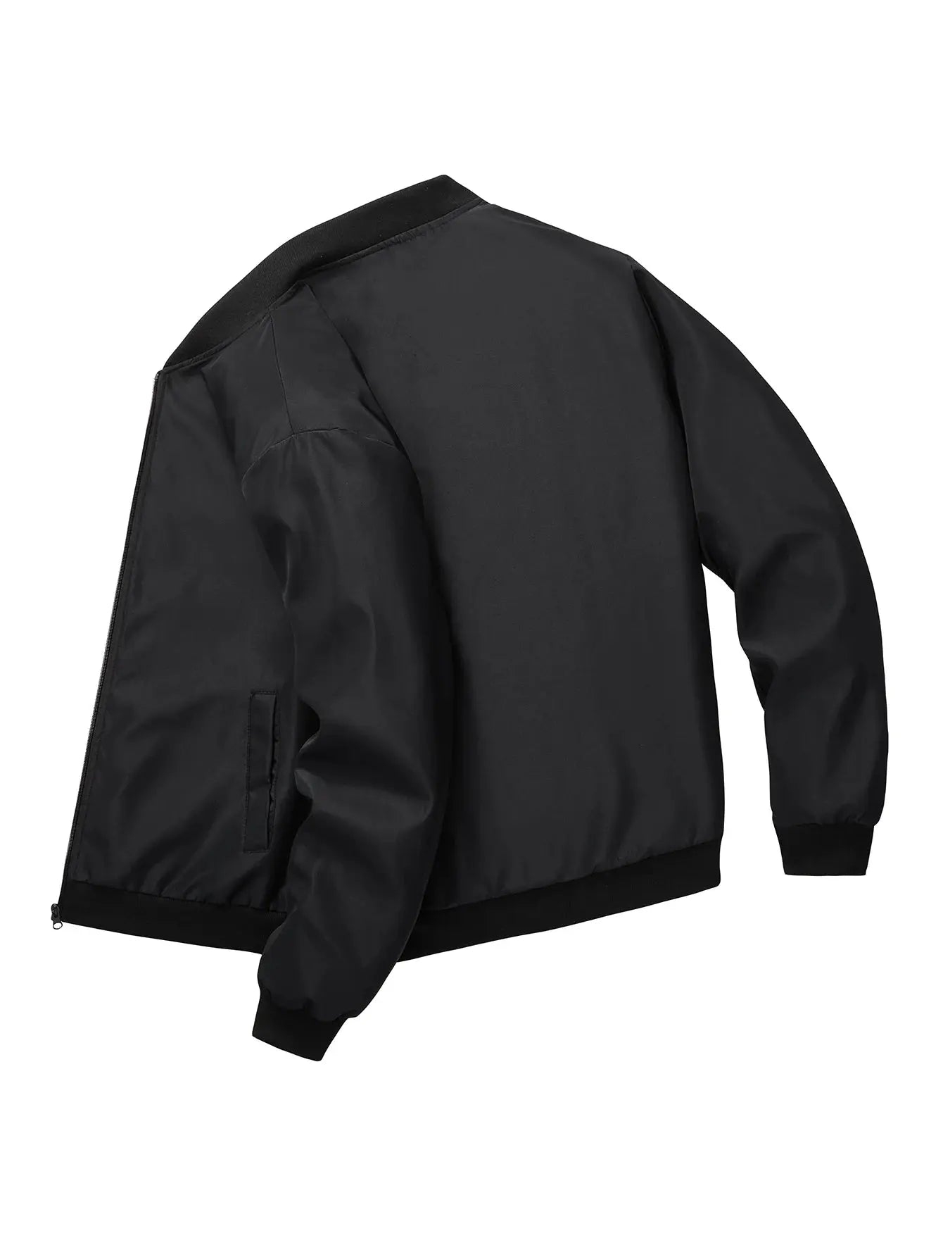 "Giacca nera leggera stile bomber minimal" All You Need