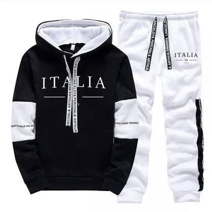 "Completo sportivo Italia: felpa e pantaloni coordinati" All You Need