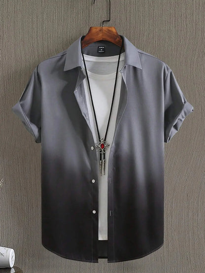 "Camicia sfumata- t-shirt bianca interna" All You Need