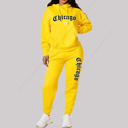 Completo Donna 2 Pezzi Streetwear in Pile con Cappuccio – Autunno/Inverno 2025 All You Need