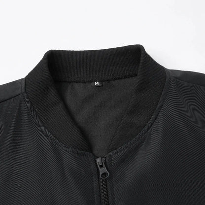 "Giacca nera leggera stile bomber minimal" All You Need