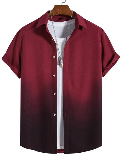 "Camicia sfumata- t-shirt bianca interna" All You Need