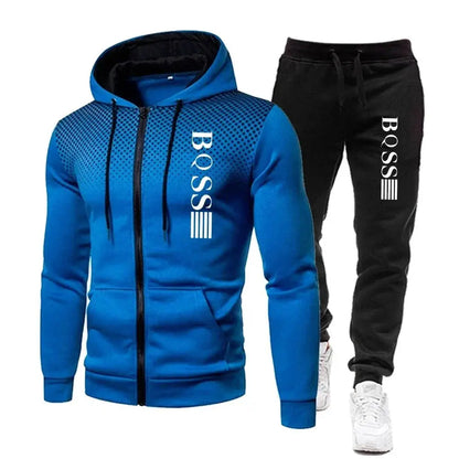 "Completo sportivo nero BOSS con felpa e pantaloni coordinati" All You Need