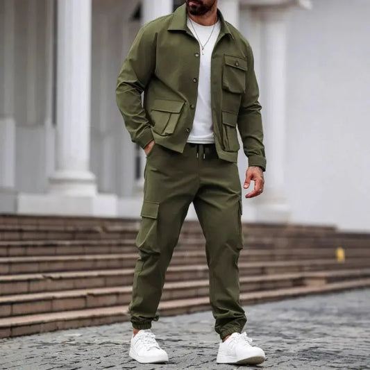 "Completo giacca e pantaloni cargo" 👖🧥 All You Need