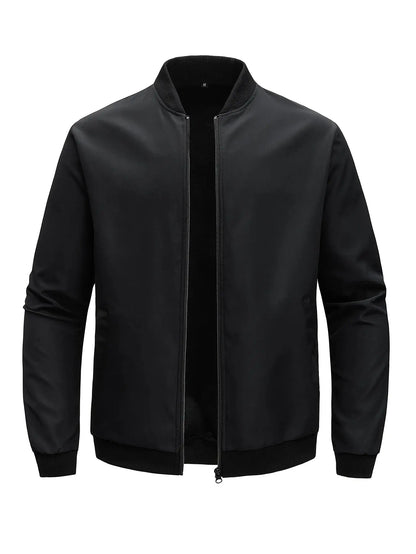 "Giacca nera leggera stile bomber minimal" All You Need