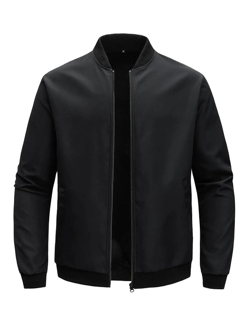 "Giacca nera leggera stile bomber minimal" All You Need