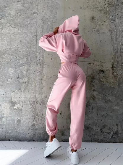 "Completo sportivo donna verde oliva con zip e vita aderente" All You Need