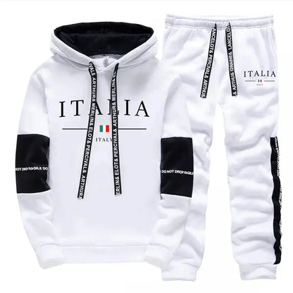 "Completo sportivo Italia: felpa e pantaloni coordinati" All You Need