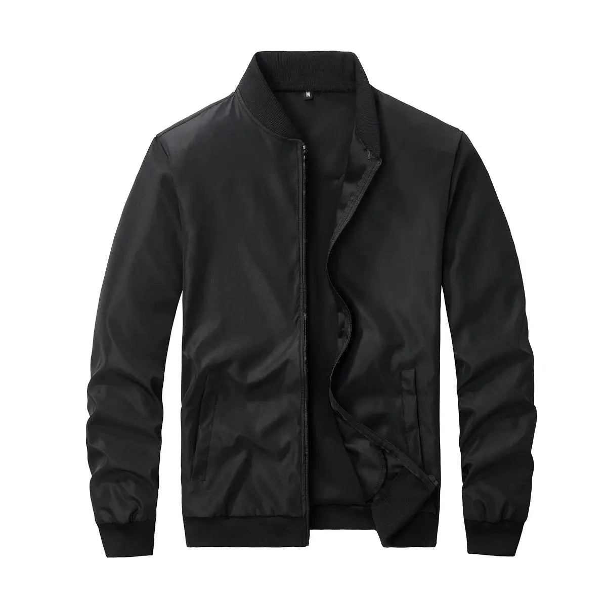 "Giacca nera leggera stile bomber minimal" All You Need