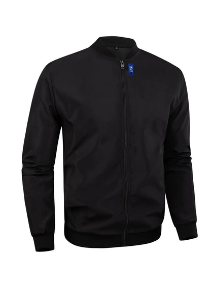 "Giacca nera leggera stile bomber minimal" All You Need