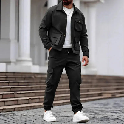 "Completo giacca e pantaloni cargo" 👖🧥 All You Need