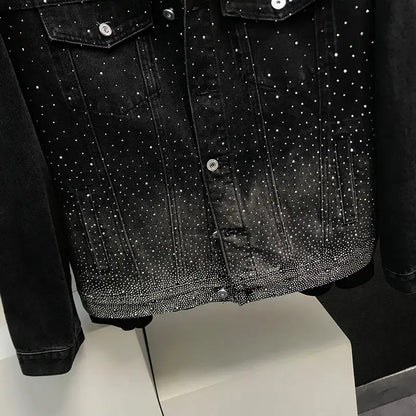 "Completo giacca e pantalone nero sfumato con dettagli glitter" ✨ All You Need