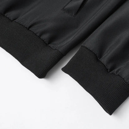"Giacca nera leggera stile bomber minimal" All You Need