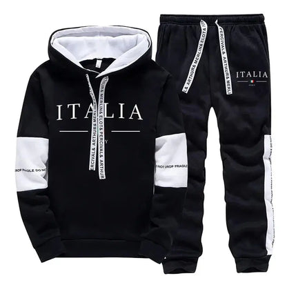 "Completo sportivo Italia: felpa e pantaloni coordinati" All You Need