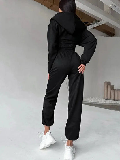 "Completo sportivo donna verde oliva con zip e vita aderente" All You Need