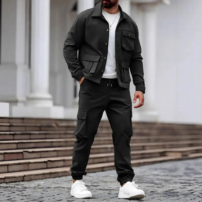 "Completo giacca e pantaloni cargo" 👖🧥 All You Need