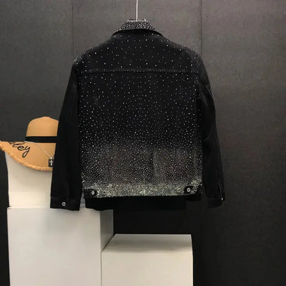 "Completo giacca e pantalone nero sfumato con dettagli glitter" ✨ All You Need