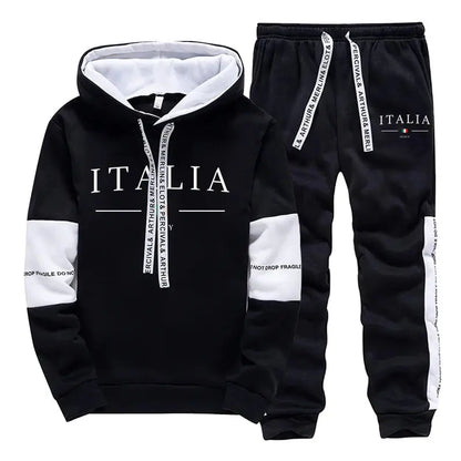 "Completo sportivo Italia: felpa e pantaloni coordinati" All You Need